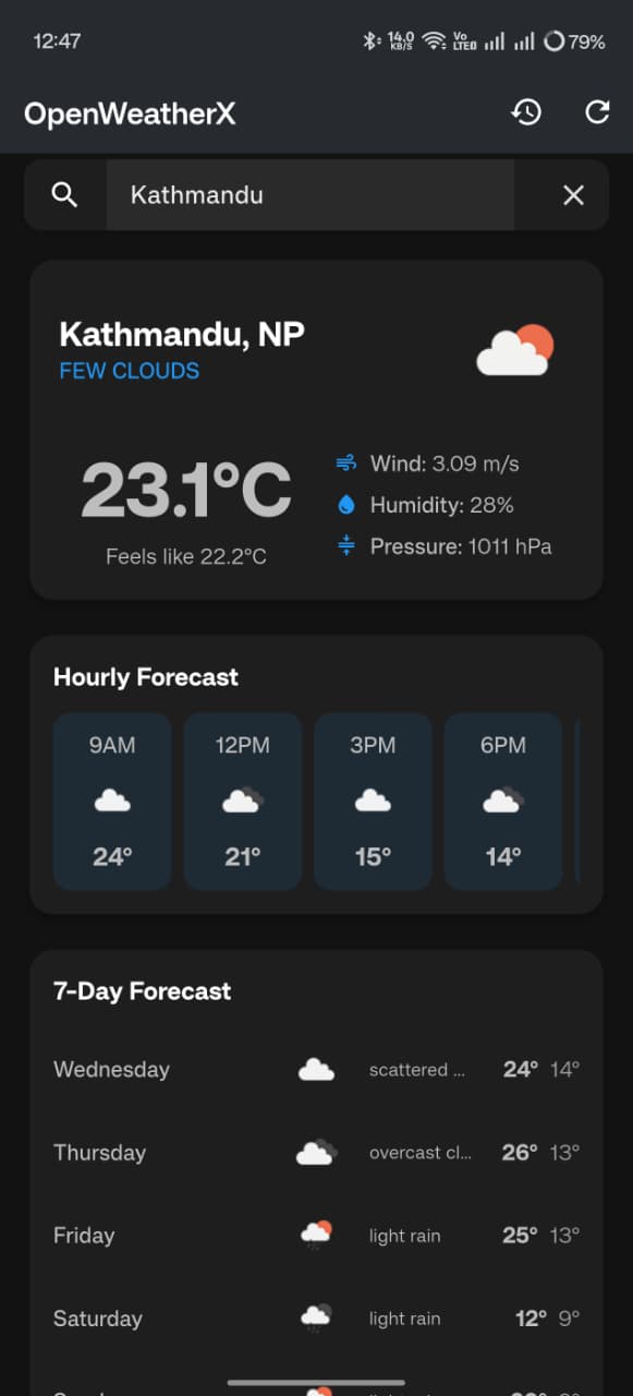 Professional Weather App preview image